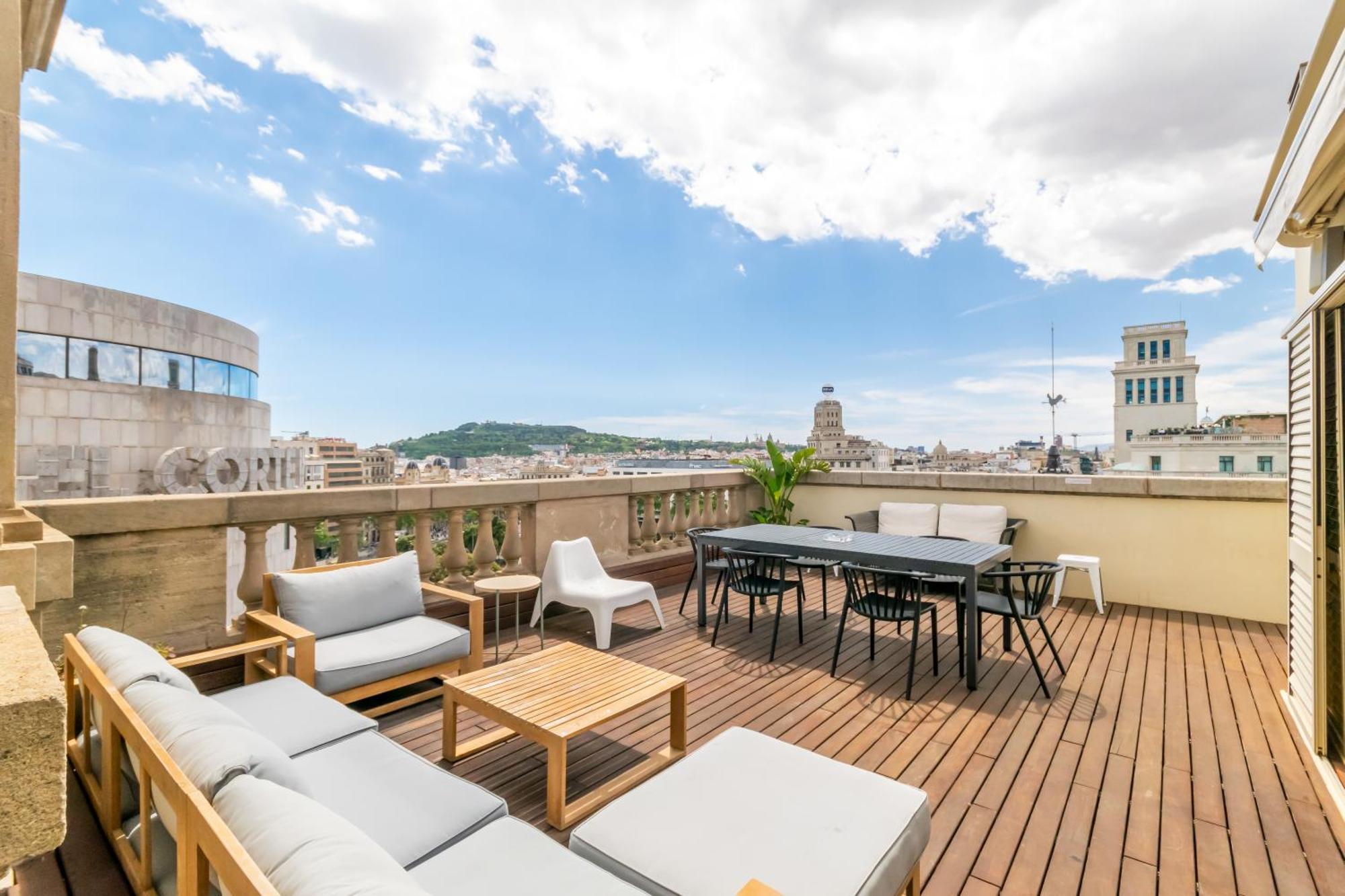 Unique Rentals - Placa Catalunya Central Apartments Барселона Екстериор снимка
