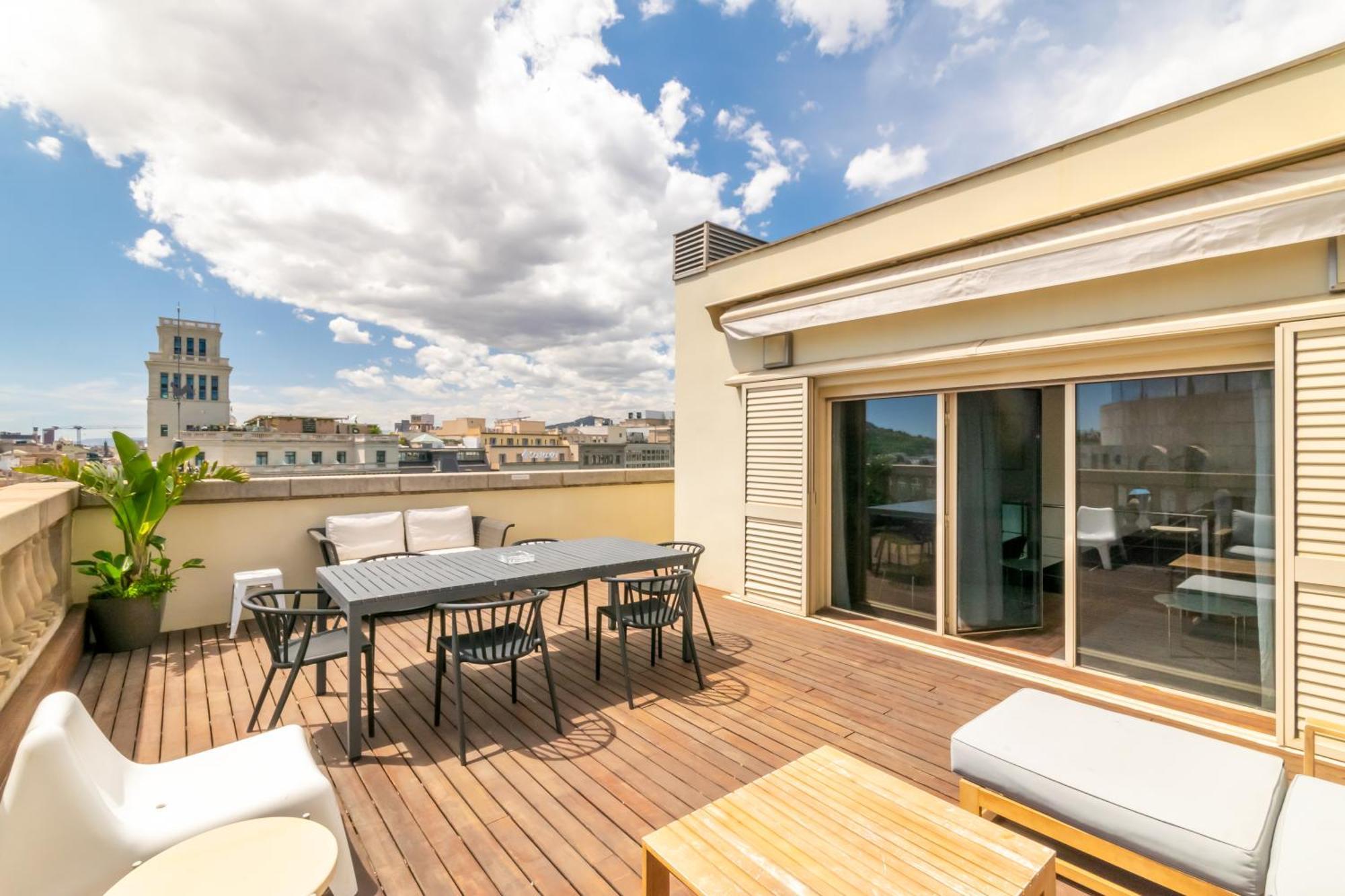 Unique Rentals - Placa Catalunya Central Apartments Барселона Екстериор снимка