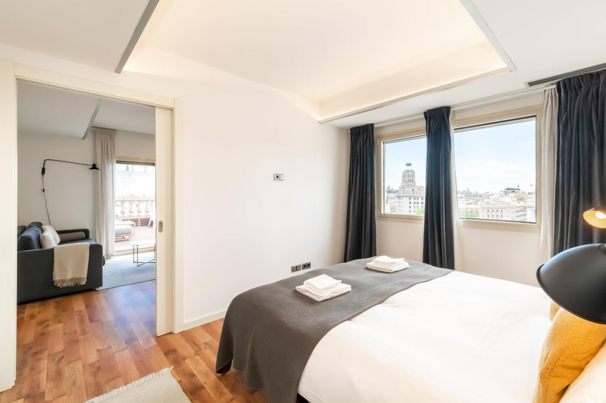 Unique Rentals - Placa Catalunya Central Apartments Барселона Екстериор снимка