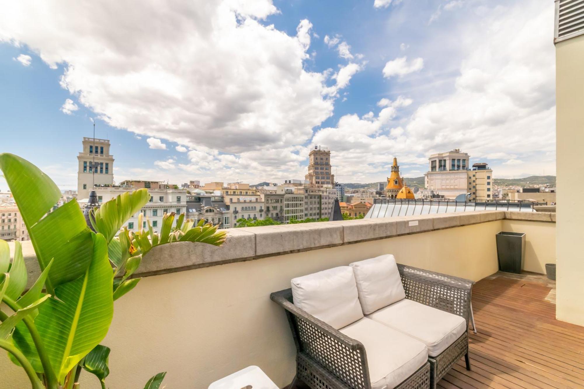 Unique Rentals - Placa Catalunya Central Apartments Барселона Екстериор снимка